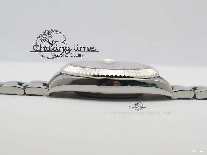 MiroTime 0213 Datejust II 116334 SS 41mm Sliver Gray Dial Sticks Markers On SS Bracelet A Cozy 3892